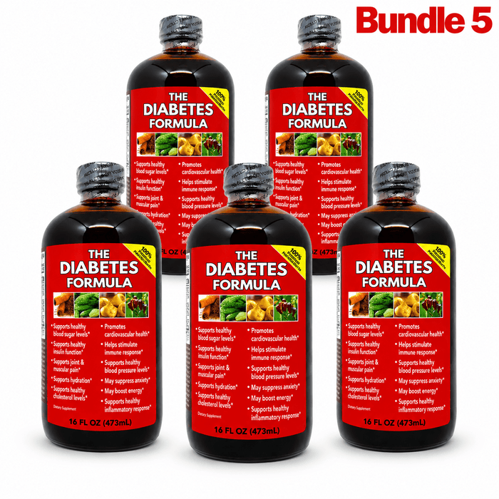 The Diabetes Formula Liquid | Herbal Wellness Support - Yado African & Caribbean Market