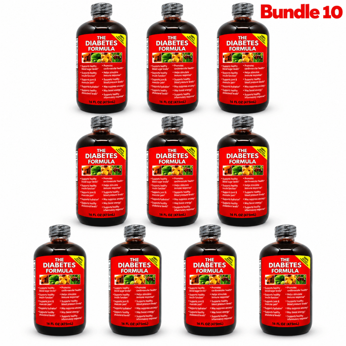 The Diabetes Formula Liquid | Herbal Wellness Support - Yado African & Caribbean Market