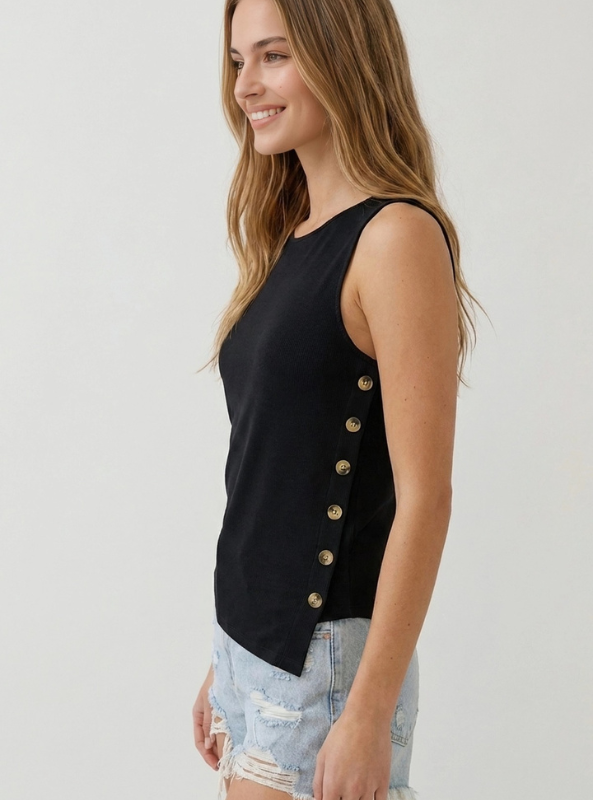The Emery Top- Black