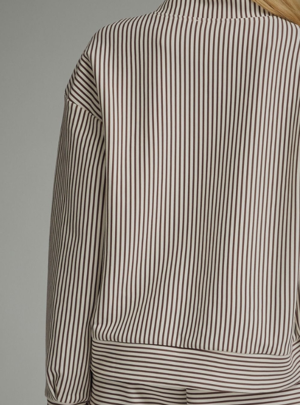 The Hampton Quarter Zip- Brown