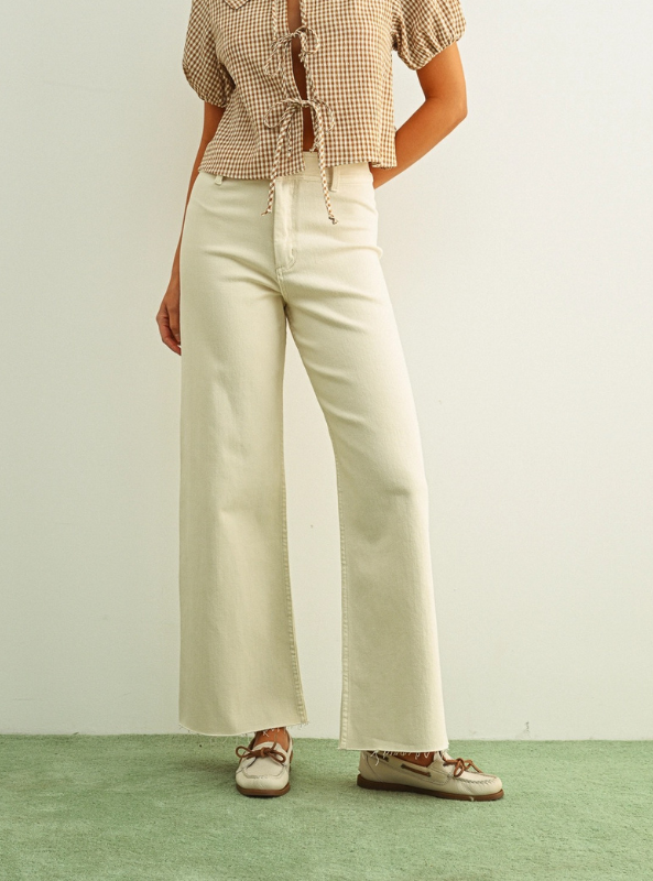 The Margot Pant- Ecru
