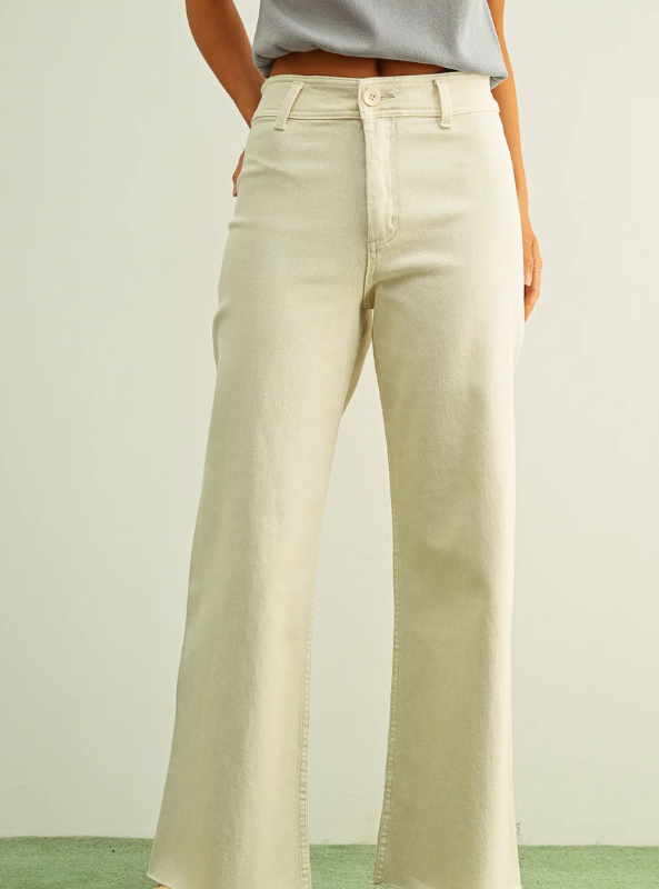 The Margot Pant- Ecru