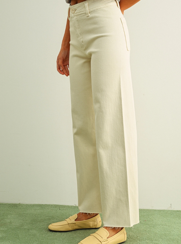 The Margot Pant- Ecru
