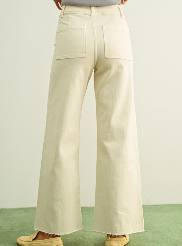 The Margot Pant- Ecru