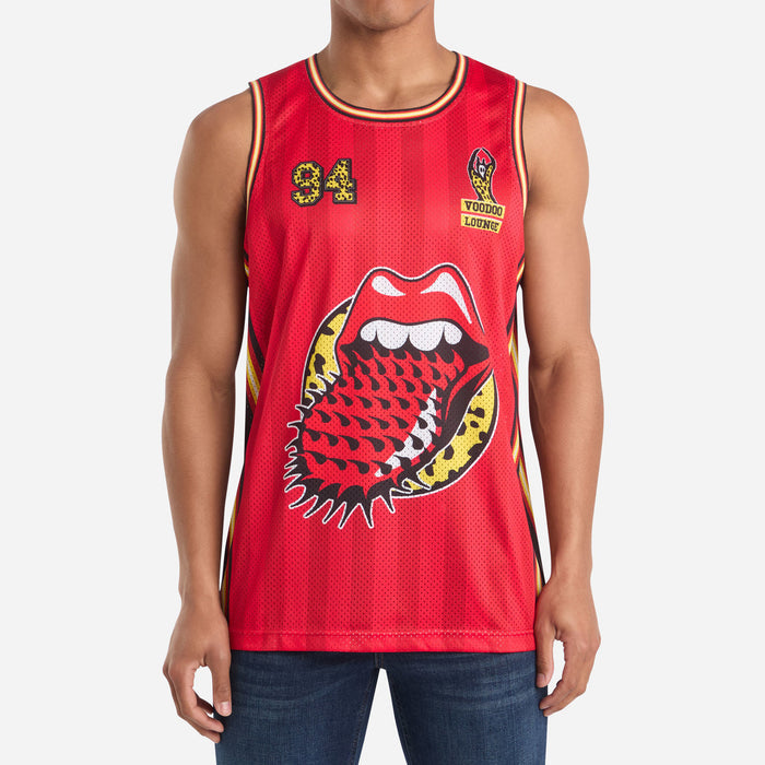 The Rolling Stones Basketball Jersey - Voodoo Lounge Amplified