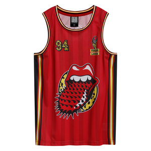 The Rolling Stones Basketball Jersey - Voodoo Lounge Amplified