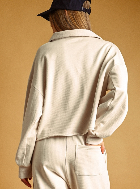 The Winslow Pullover- Beige