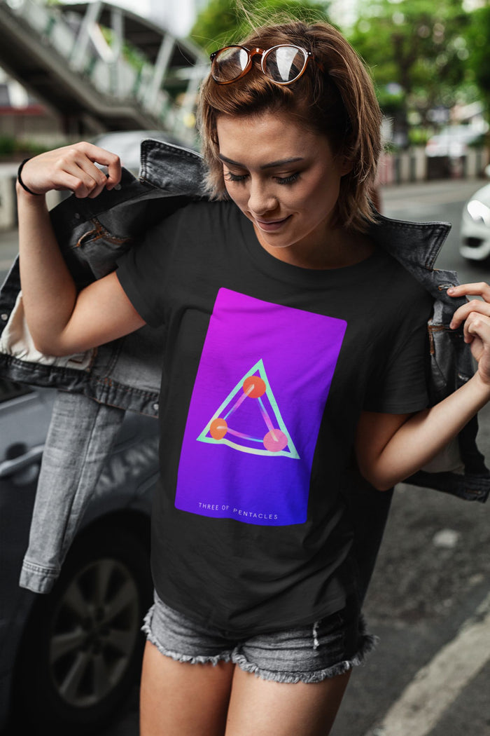 Three of Pentacles T-shirt