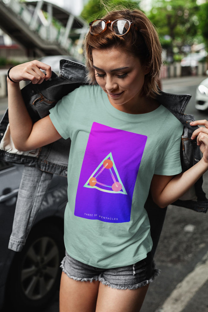 Three of Pentacles T-shirt