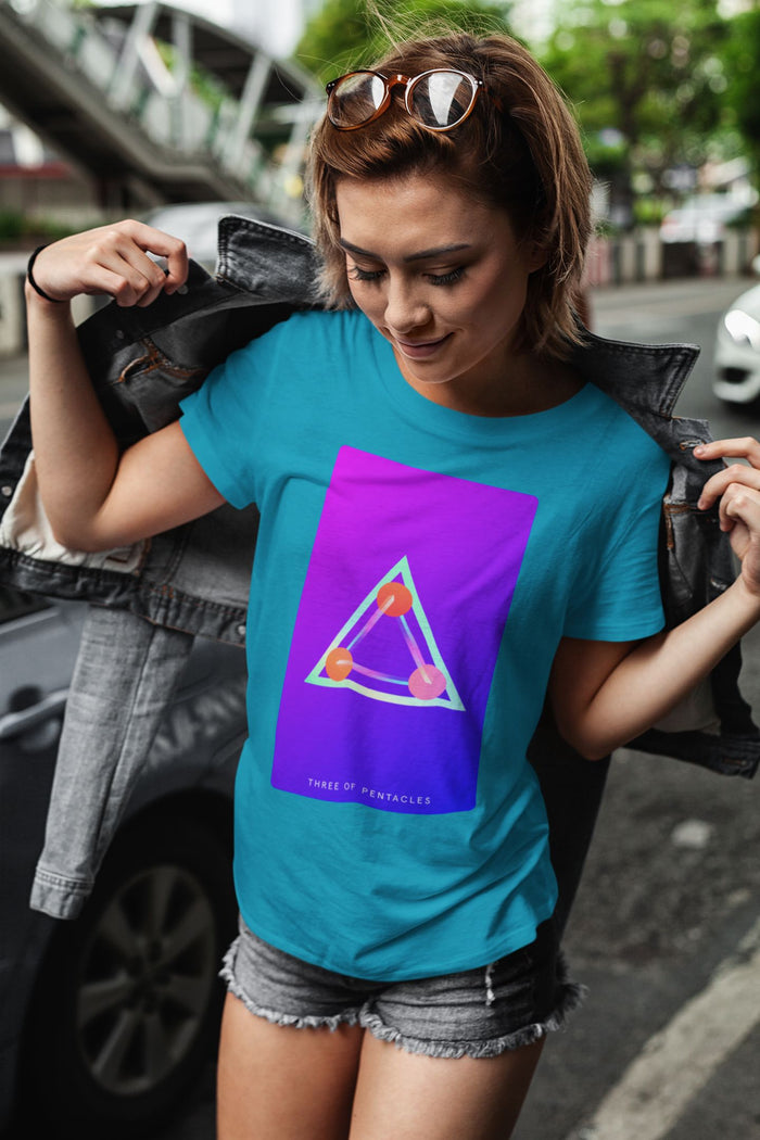 Three of Pentacles T-shirt