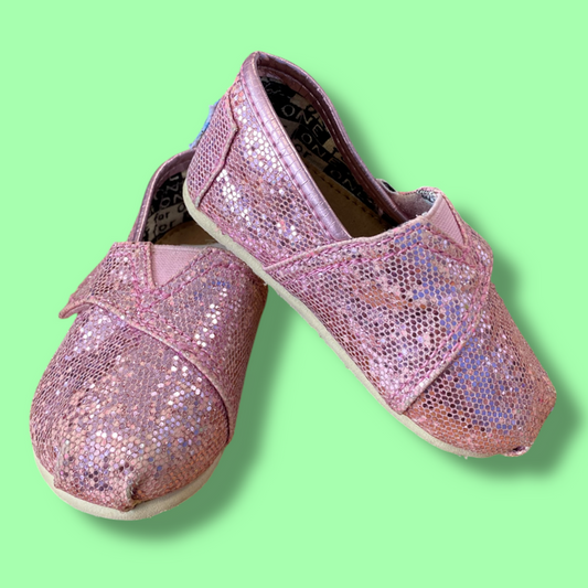 Toms Pink Spark Shoe T3