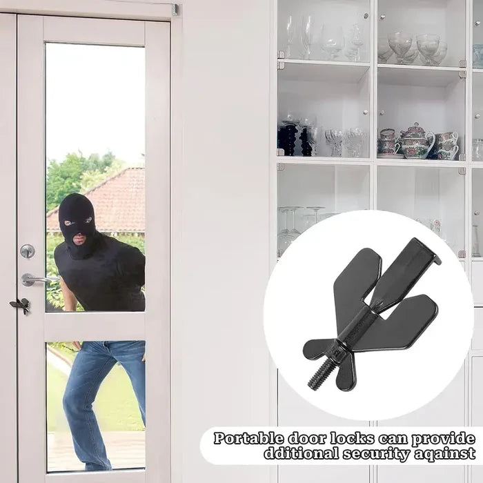 Travel Hotel Door Safety Lock (Doorjab™). A Must Have.