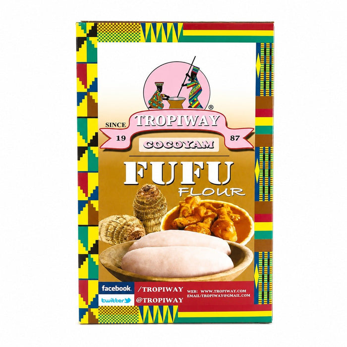 Tropiway Cocoyam Fufu Flour – Single Unit (Inventory Stock)