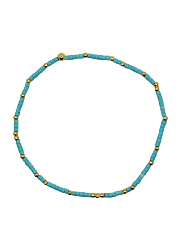 Turquoise Bitty Bauble Bracelet