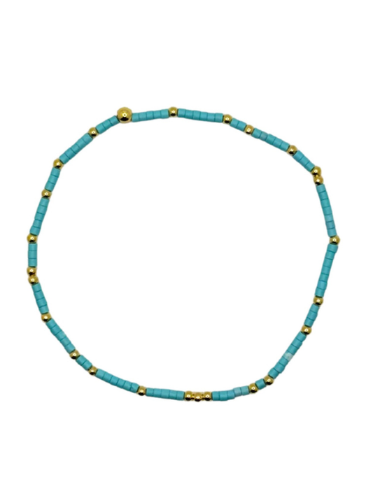 Turquoise Bitty Bauble Bracelet