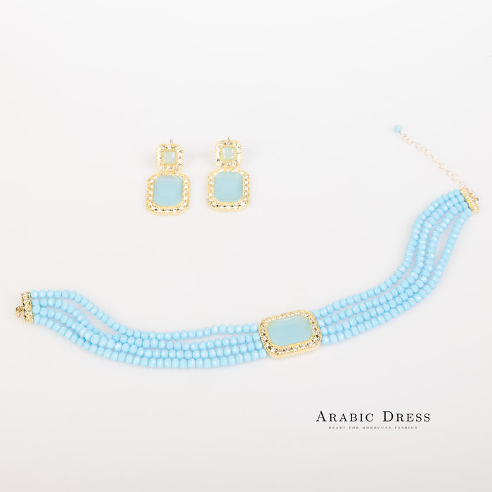 Turquoise Mi-So Necklace set