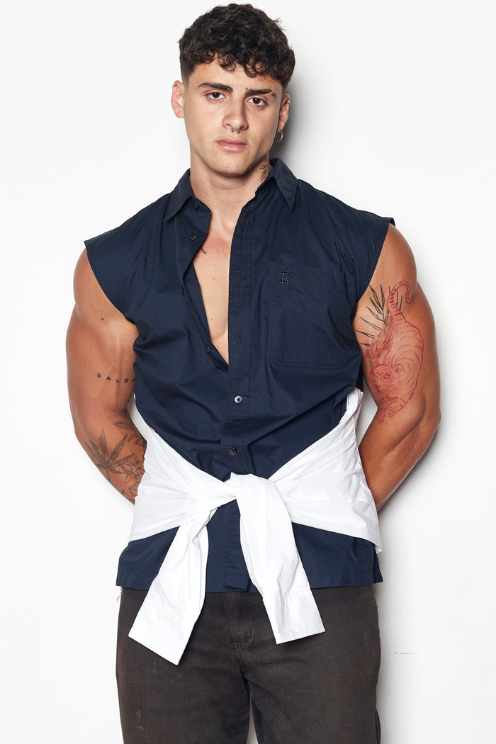 Twisted Button Up