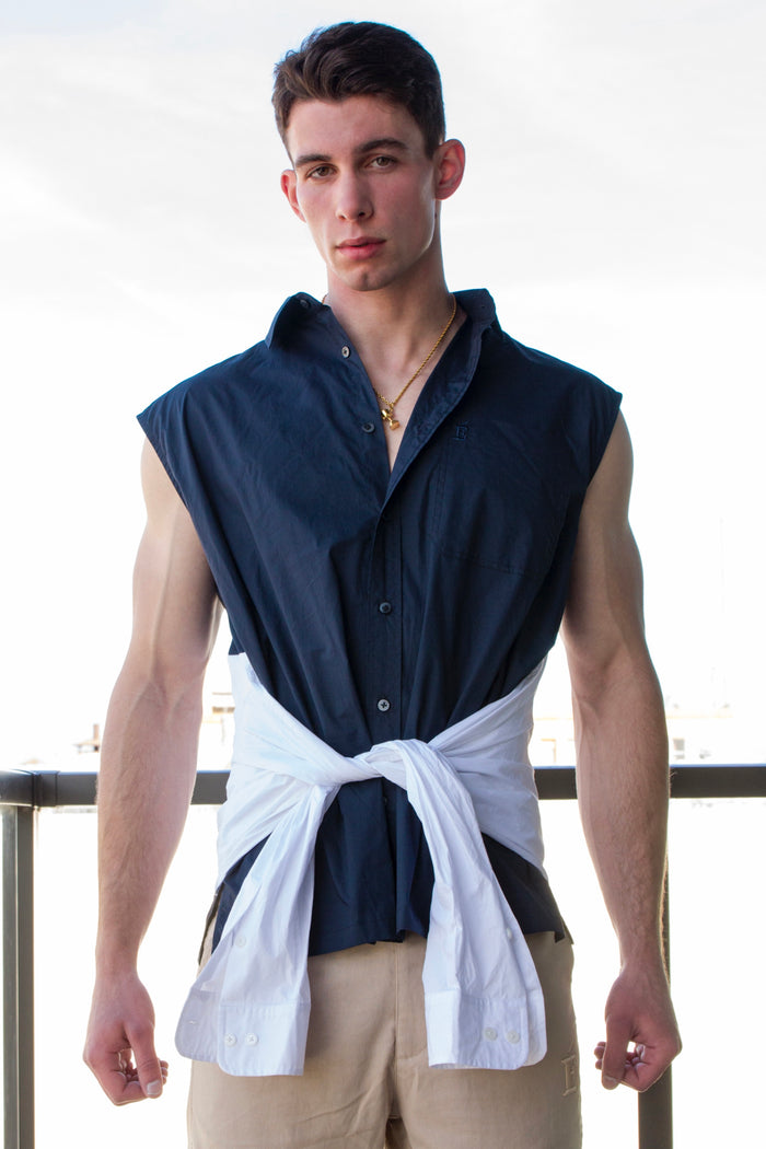 Twisted Button Up