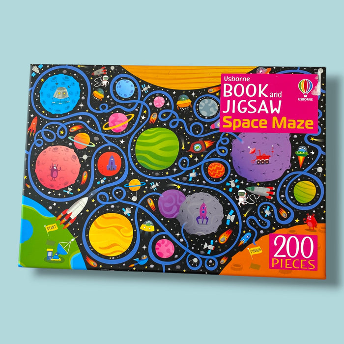 Usborne space maze puzzle