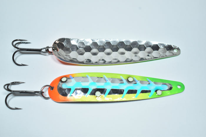 UV Covid-19 Glow - Standard Trolling Spoon