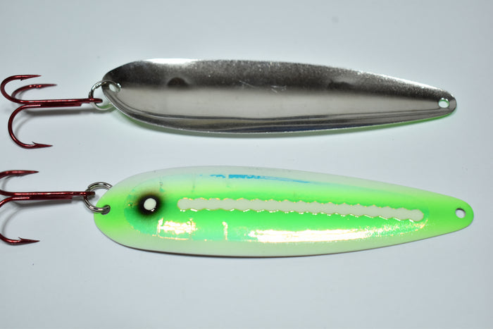UV Hulk Super Glow - Magnum Trolling Spoon