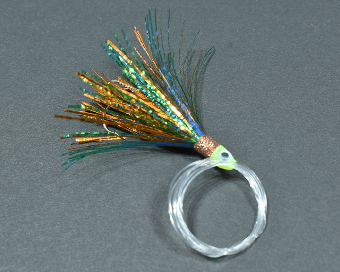 UV Leprechaun - Coho Slider Fly