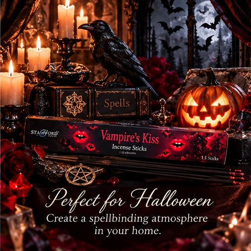 Vampire's Kiss Incense Sticks - A Midnight Invitation