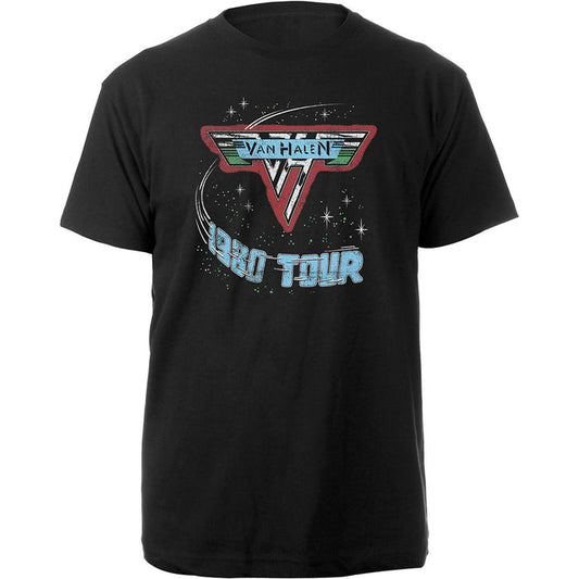 Van Halen T-Shirt - 1980 World Tour Rock Off