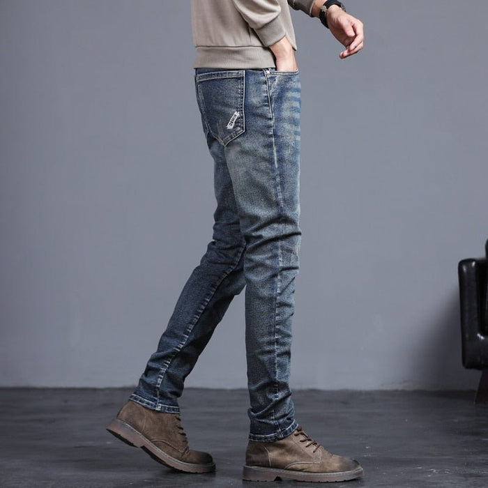 Vinny Denim Jeans - AntoniosClothing - Blue