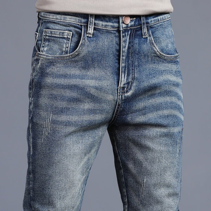 Vinny Denim Jeans - AntoniosClothing - Blue