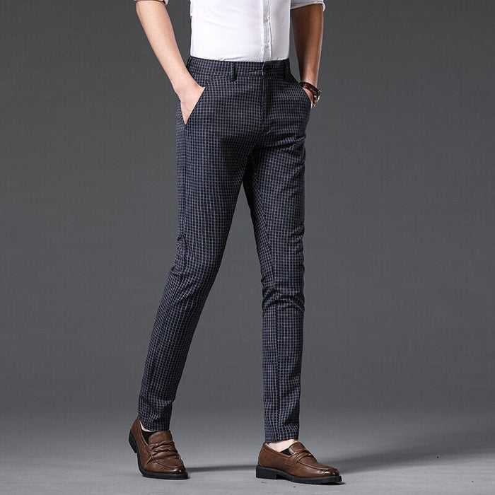 Vinny Plaid Trousers - AntoniosClothing - 30W / S / 46 EUR