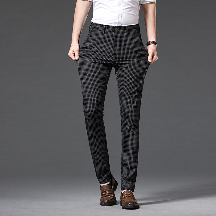 Vinny Plaid Trousers - AntoniosClothing - 30W / S / 46 EUR