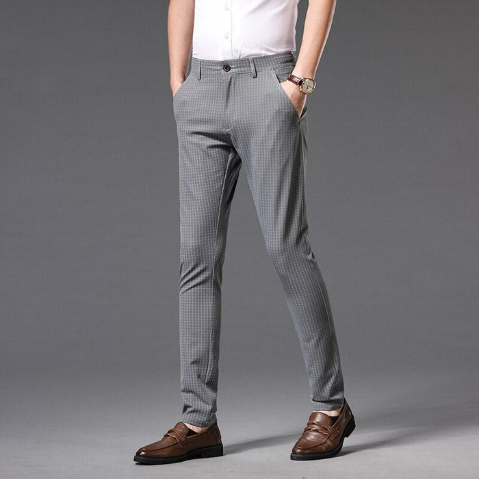 Vinny Plaid Trousers - AntoniosClothing - 30W / S / 46 EUR