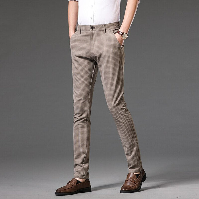 Vinny Plaid Trousers - AntoniosClothing - 30W / S / 46 EUR
