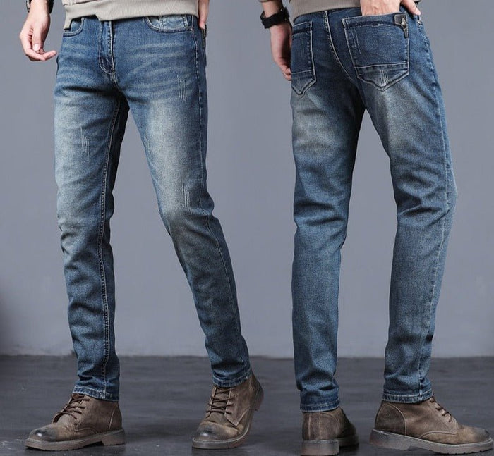 Vinny Straight Jeans - AntoniosClothing - Blue