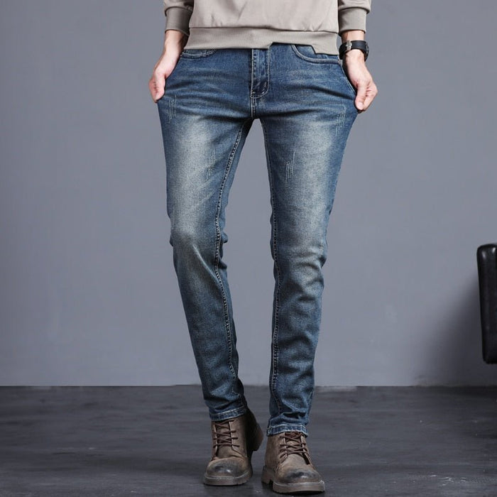 Vinny Straight Jeans - AntoniosClothing - Blue