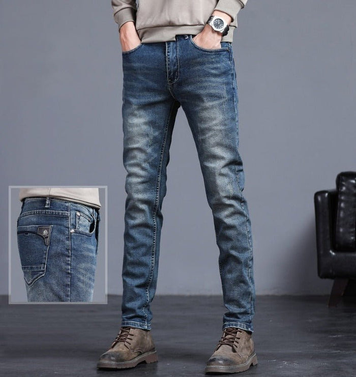 Vinny Straight Jeans - AntoniosClothing - Blue