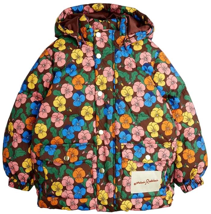 Violas AOP Hooded Puffer
