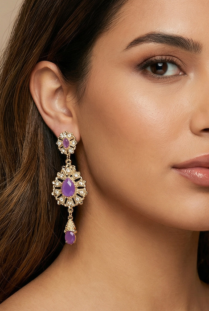 Violet Ara Earrings