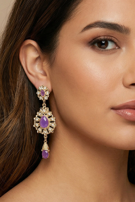 Violet Ara Earrings