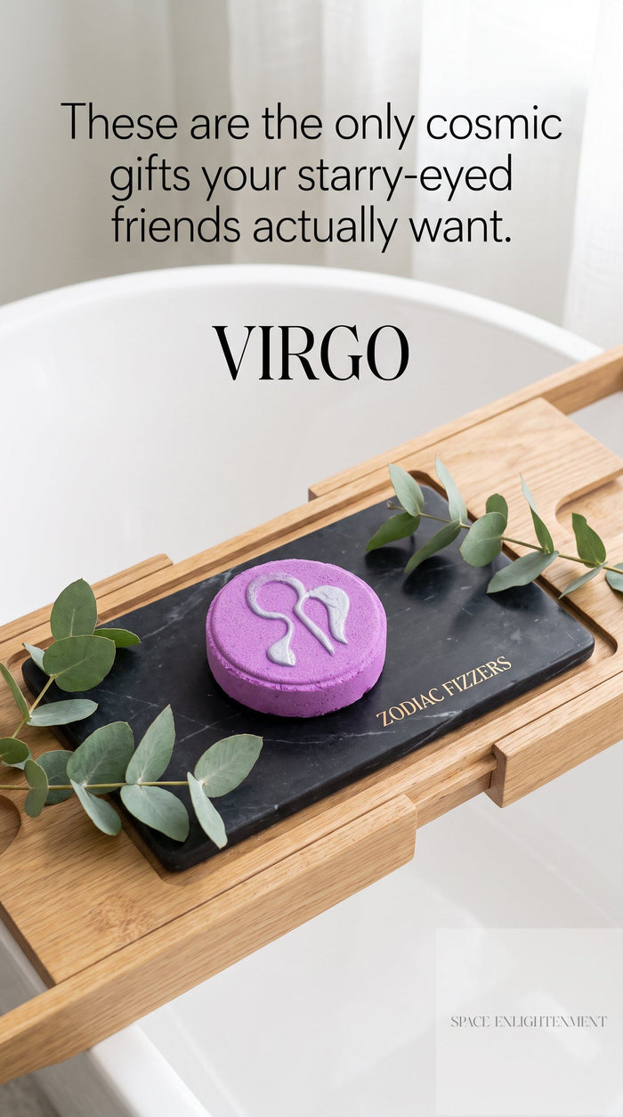 Virgo Bath Bombs Set of Zodiac Fizzers