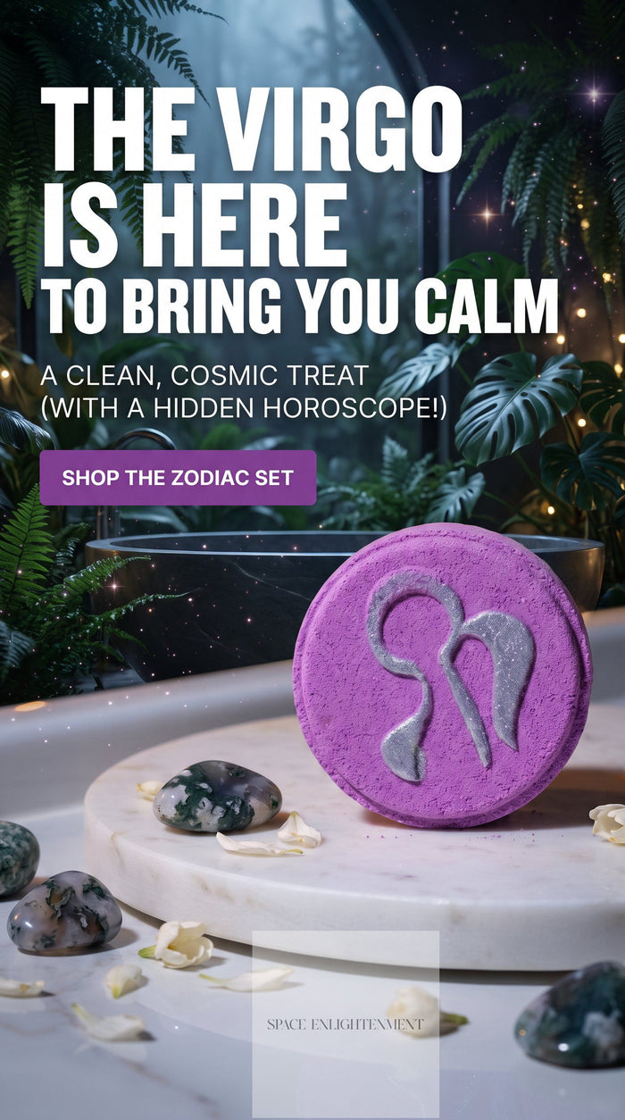 Virgo Bath Bombs Set of Zodiac Fizzers