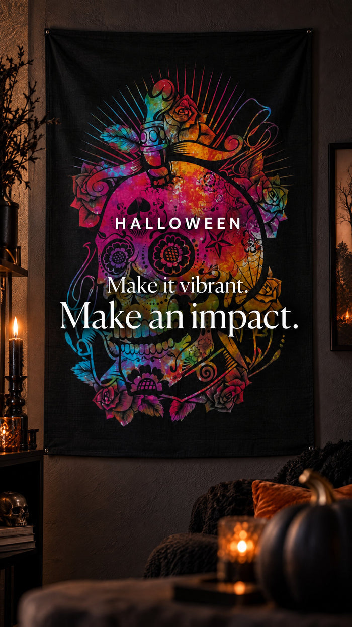 Wall Art Day of the Dead Skull