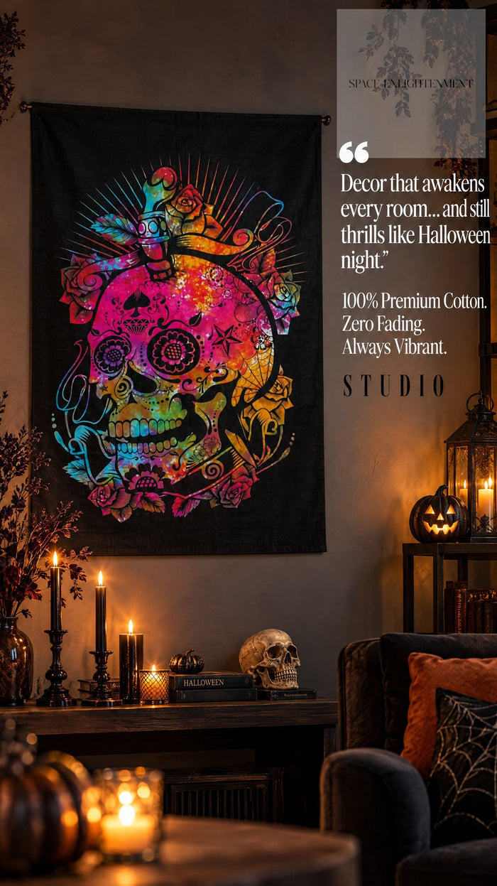 Wall Art Day of the Dead Skull