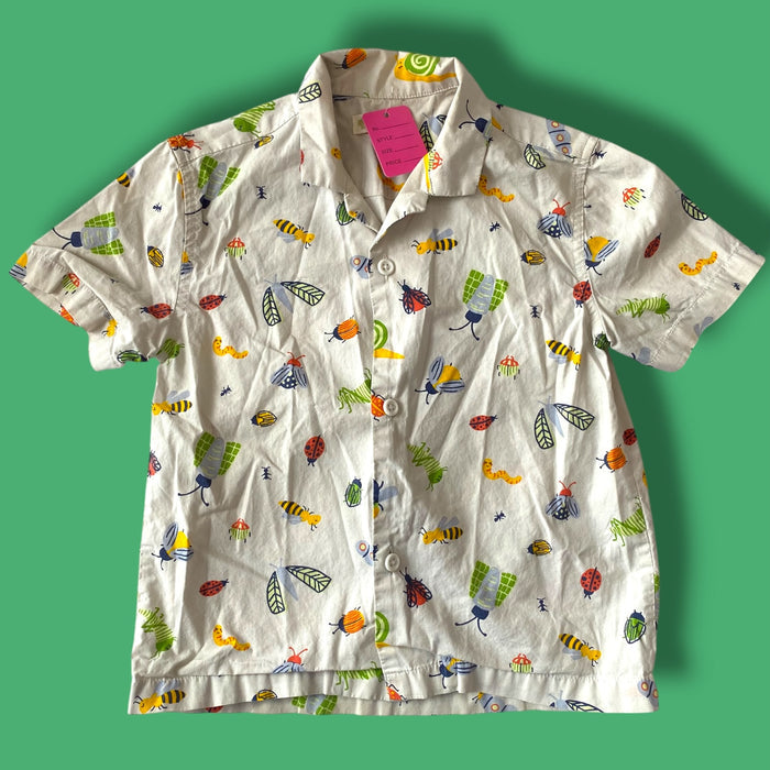 white tucker&tate button down, 3y