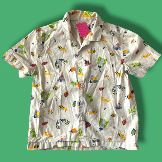 white tucker&tate button down, 3y