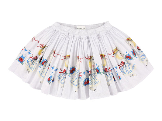 Whizz Skirt - Queen Cat Bleu
