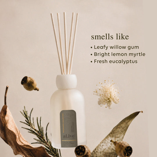 Willow Gum & Lemon Myrtle Reed Diffuser