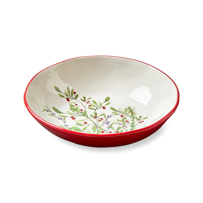 Winter Berries Serving Bowl