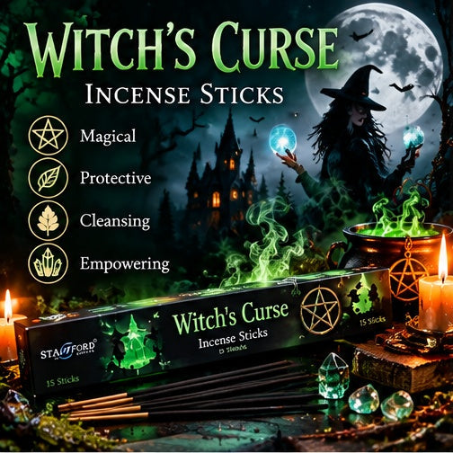 Witch's Curse Incense Sticks - A Little Spellbinding Atmosphere